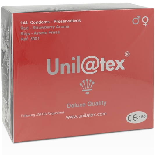 Unilatex Red / Strawberry Preservatives 144 Units - UABDSM