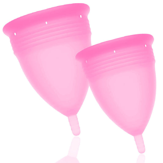 Stercup Menstrual Cup  Size S + L Pink - UABDSM