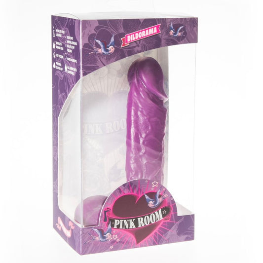 Pink Room Amadeo Realistic Dildo Purple 15.5 Cm - UABDSM