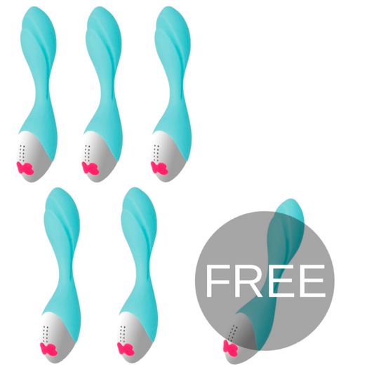 Happy Loky Mini Fun Vibrator 5+1 Free - UABDSM