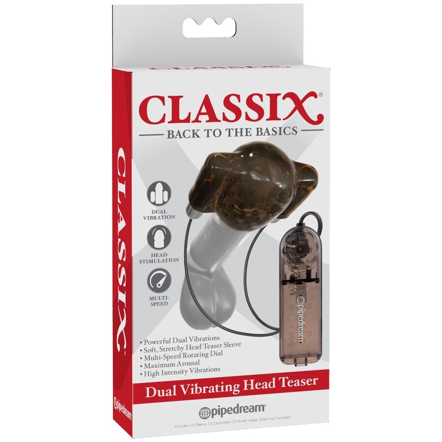 Classix Dual Vibrating Head Teaser - UABDSM
