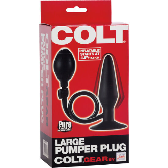 Colt Large Pumper Plug Black - UABDSM