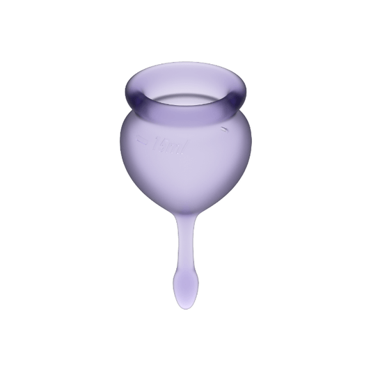 Satisfyer Feel Good Menstrual Cup Purple 15+20ml - UABDSM