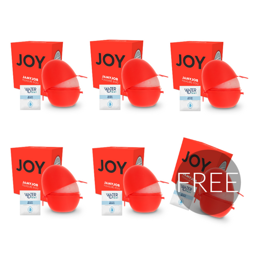 Jamyjob Egg Masturbator Red Version Discrett 5+1 Free - UABDSM