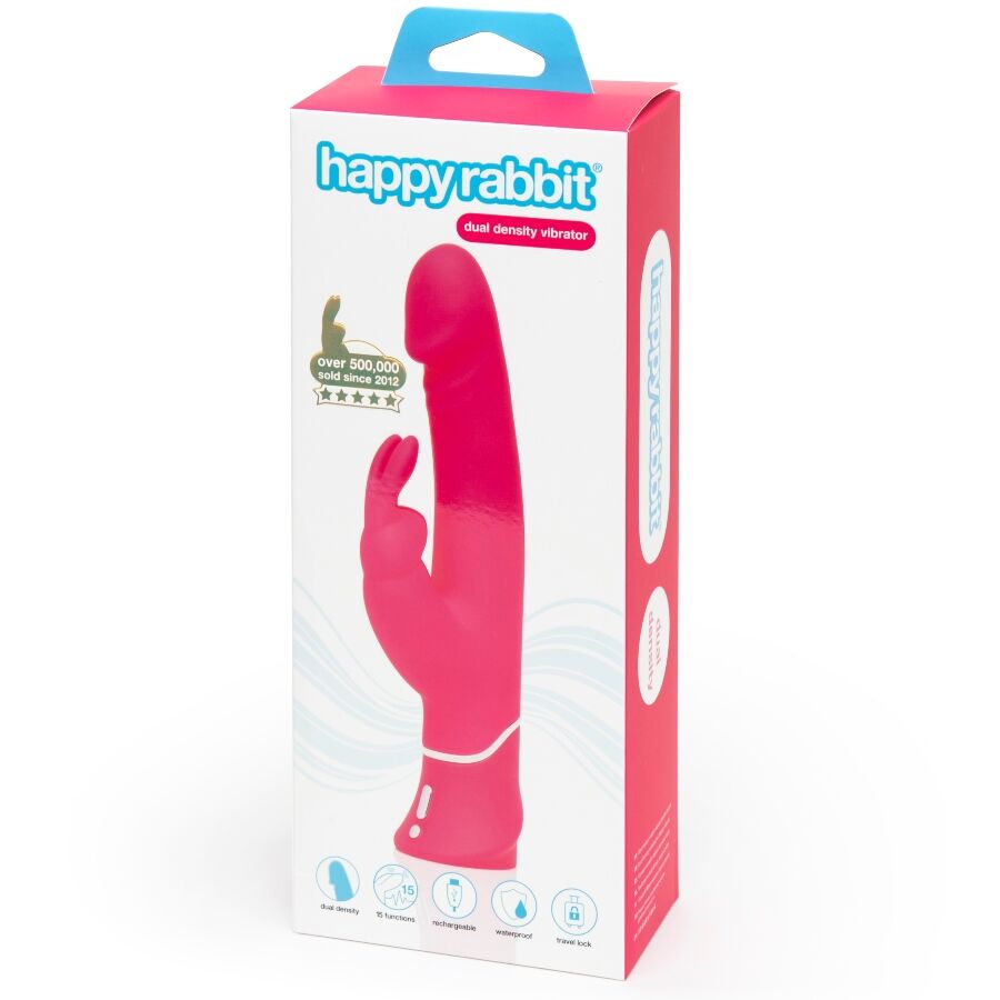 Happy Rabbit Realistic Dual Density Rabbit Vibrator - UABDSM