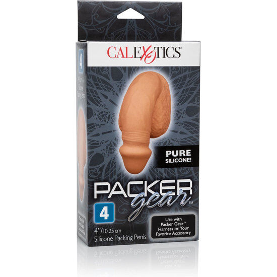 Calex Silicone Packing Penis 10.25cm Caramel - UABDSM