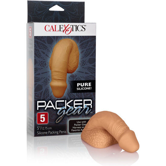 Calex Silicone Packing Penis 12.75cm Caramel - UABDSM