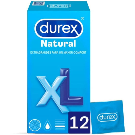 Durex Natural Xl 12 Uds - UABDSM