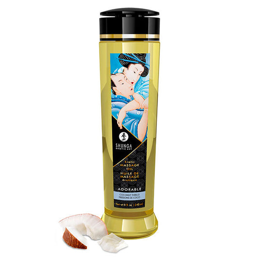 Shunga Erotic Massage Oil Adorable - UABDSM