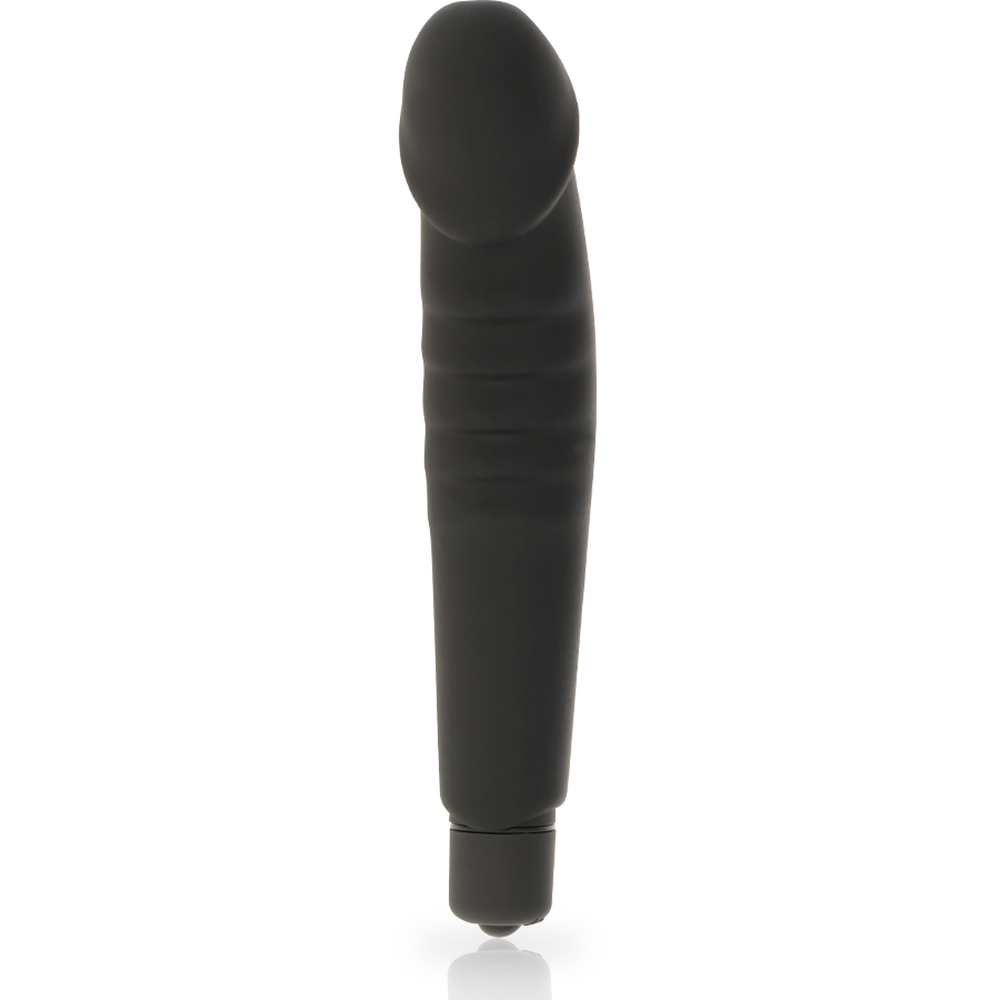 Dolce Vita  Realistic Pleasure Black Silicone - UABDSM