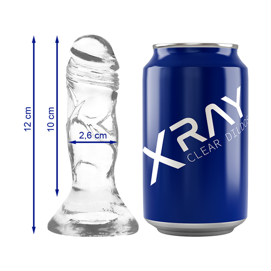 Xray Clear Cock  12cm X 2.6cm - UABDSM