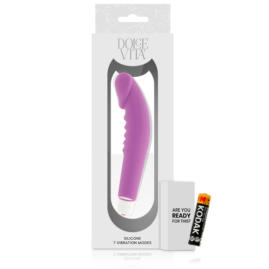 Dolce Vita  Realistic Pleasure Purple Silicone - UABDSM