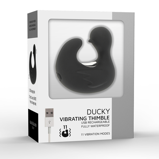 Black&silver Duckymania Vibrator Black - UABDSM