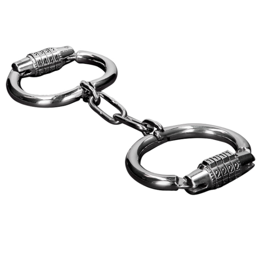 Metal Hard Handcuffs With Combination Lock - UABDSM