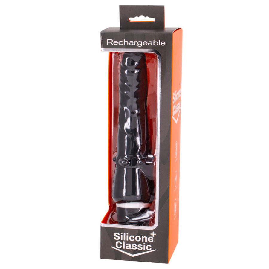 Sevencreations Rechargeable Vibrator Black 7v 20cm - UABDSM