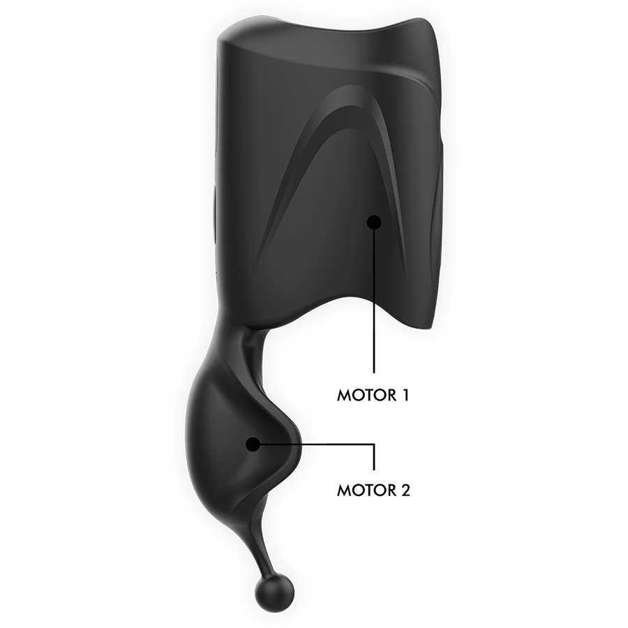 Jamyjob Rechargeable Head Stroker Masturbator  2 Motors 7 + 1 Free - UABDSM