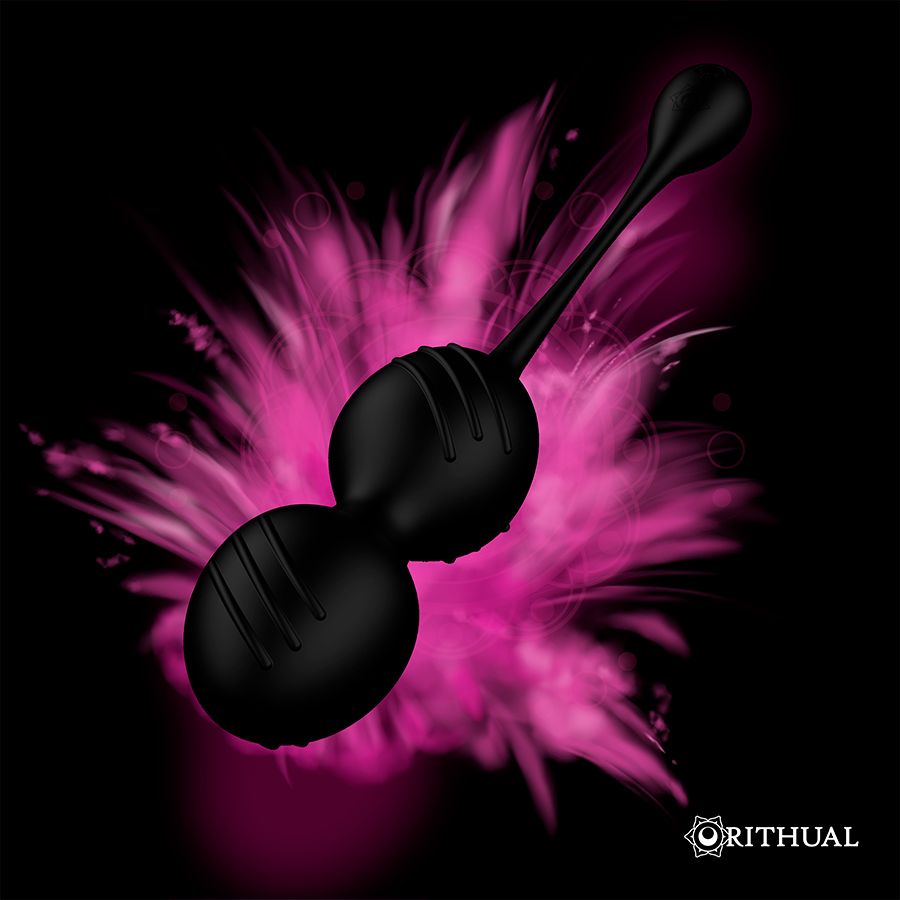 Rithual Nisha Rechargeable Kegel Balls Black - UABDSM
