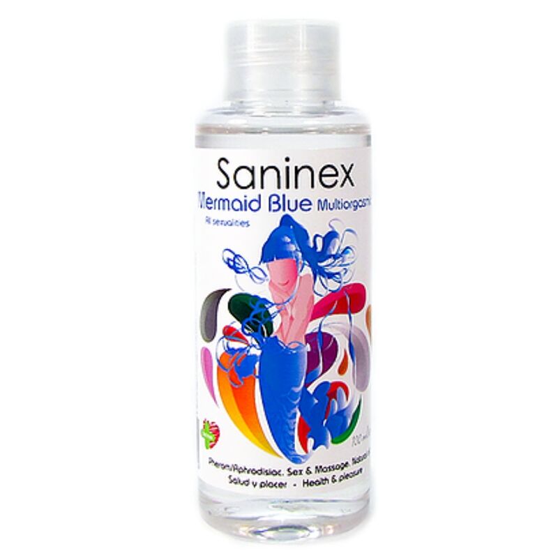 Saninex Blue Mermaid Massage Oil 100 Ml - UABDSM