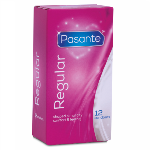 Pasante Regular Condoms 12 Pack - UABDSM