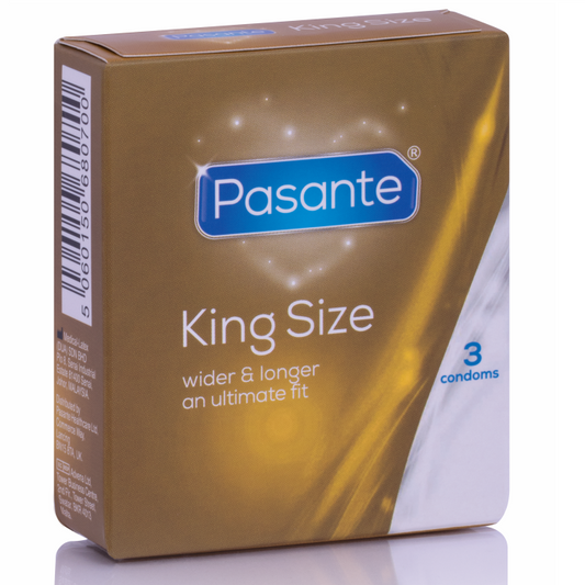 Pasante Condoms King Size 3 Units - UABDSM