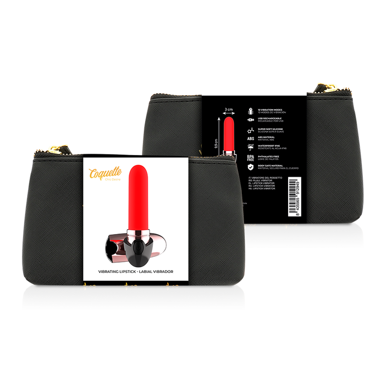 Coquette Chic Desire Vibrator Rechargeable Lipstick Black/ Gold Adult Sex Toys, Intimate Supplies, Sexual Wellness, Online Sex Store UABDSM Coquette Chic Desire Vibrator Rechargeable Lipstick Black/ Gold Adult Sex Toys, Intimate Supplies, Sexual Wellness, Online Sex Store UABDSM