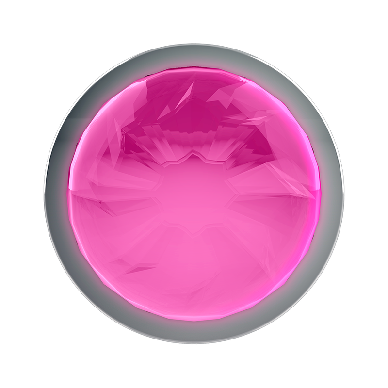 Coquette Chic Desire Anal Plug Metal Pink  Color Size L 4 X 9cm - UABDSM