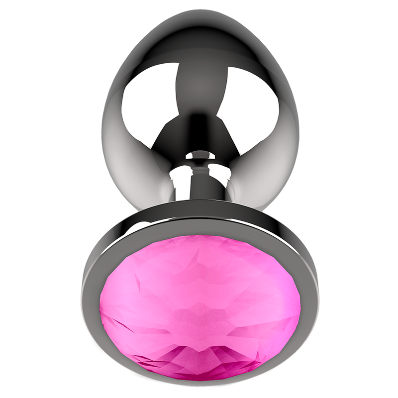 Coquette Chic Desire Anal Plug Metal Pink  Color Size L 4 X 9cm - UABDSM