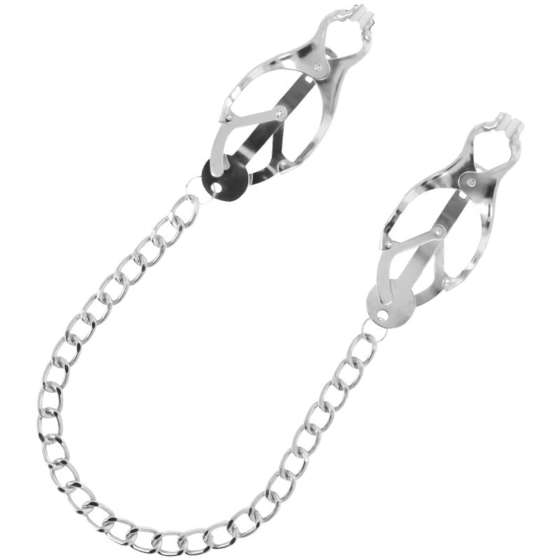 Darkness Nipple Clamps  With Chain - UABDSM