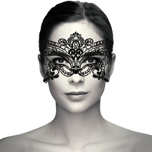 Coquette Chic Desire Lace Mask Black - UABDSM