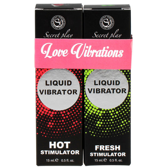 Secretplay Liquid Vibrator - Love Vibrations Pack - UABDSM