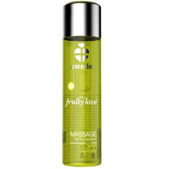 Swede Fruity Love Warming Effect Massage Oil Vanilla And Gold Pear 60 Ml. - UABDSM