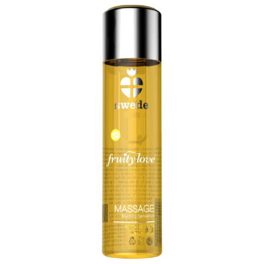 Swede Fruity Love Warming Effect Massage Oil Tropical Fruity With Honey 120 Ml. - UABDSM