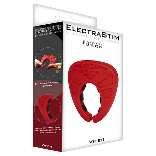 Electrastim  Silicone Fusion Viper Cock Shield - UABDSM