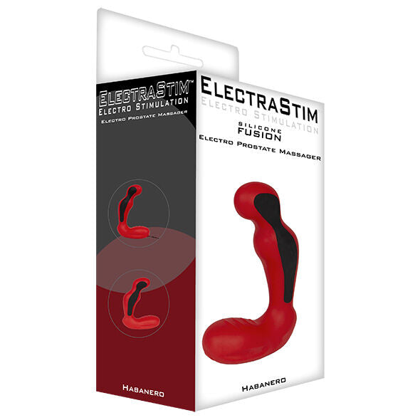 Electrastim Silicone Fusion Habanero Prostate Massager - UABDSM