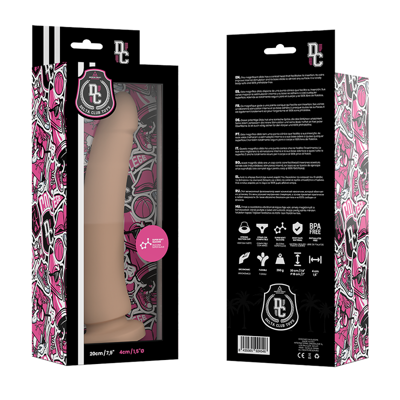 Delta Club Toys Dong Flesh Silicone 20 X 4cm - UABDSM