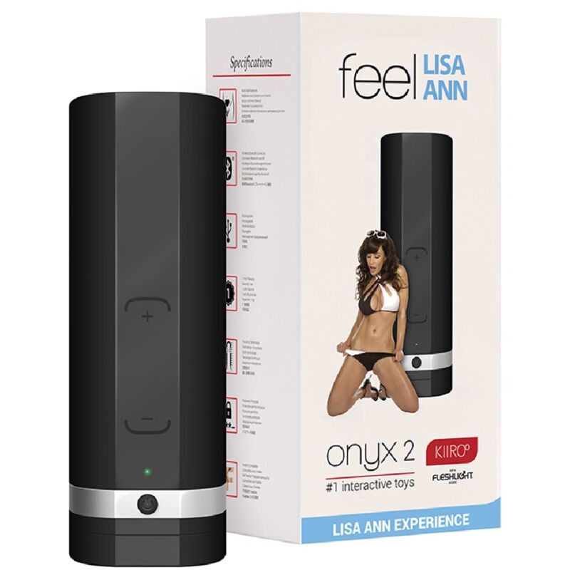 Kiiroo - Onyx+ Teledildonic Masturbator Lisa Ann Experience - UABDSM
