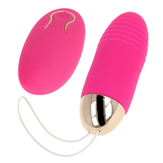 Ohmama Remote Control Vibrating Egg 10 Speeds - Pink - UABDSM