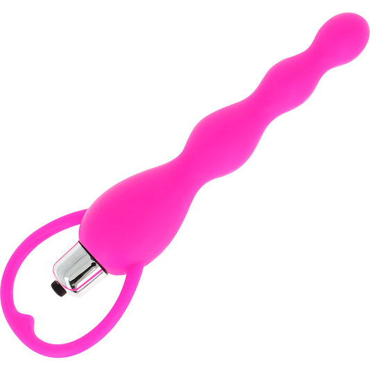 Ohmama Vibrating Butt Plug - Pink - UABDSM