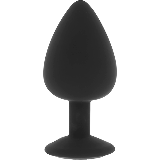 Ohmama Silicone Butt Plug Diamond Size M - 8 Cm - UABDSM