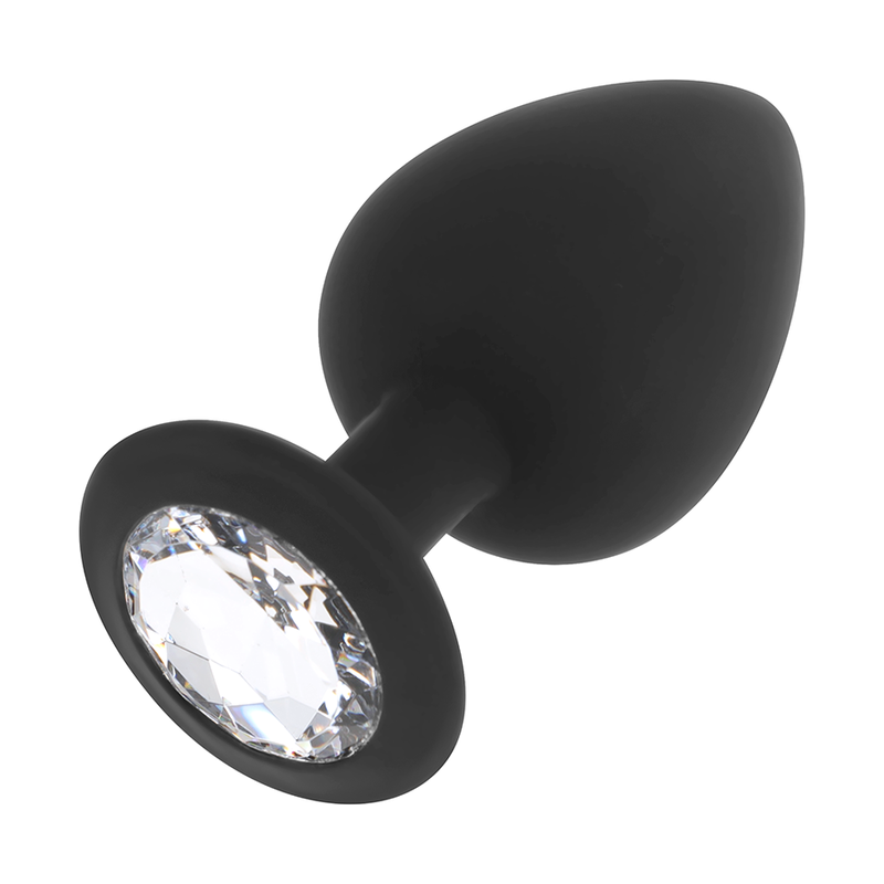 Ohmama Silicone Butt Plug Diamond Size M - 8 Cm - UABDSM