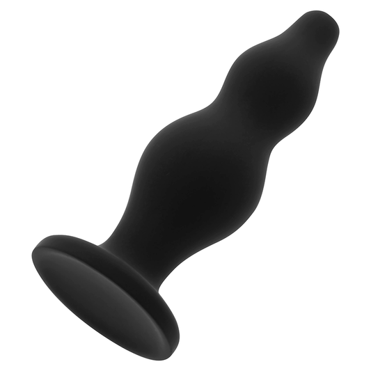 Ohmama Leveled Silicone Butt Plug 12 Cm - UABDSM