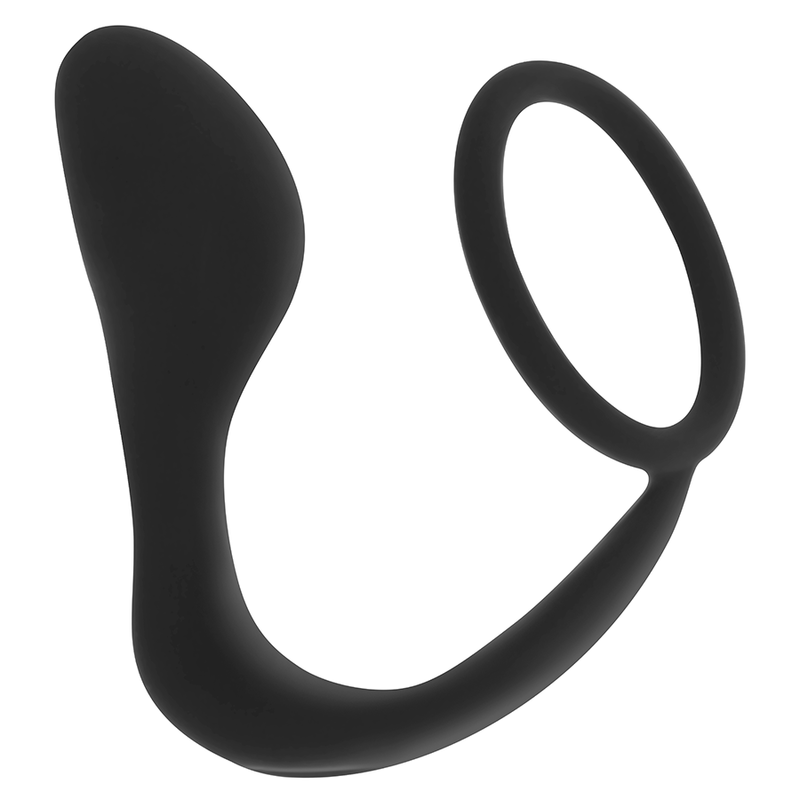 Ohmama Silicone Butt Plug And Ring 10.5 Cm - UABDSM