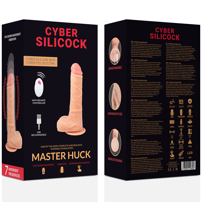 Cyber Silicock Remote Control Realistic Master Huck - UABDSM