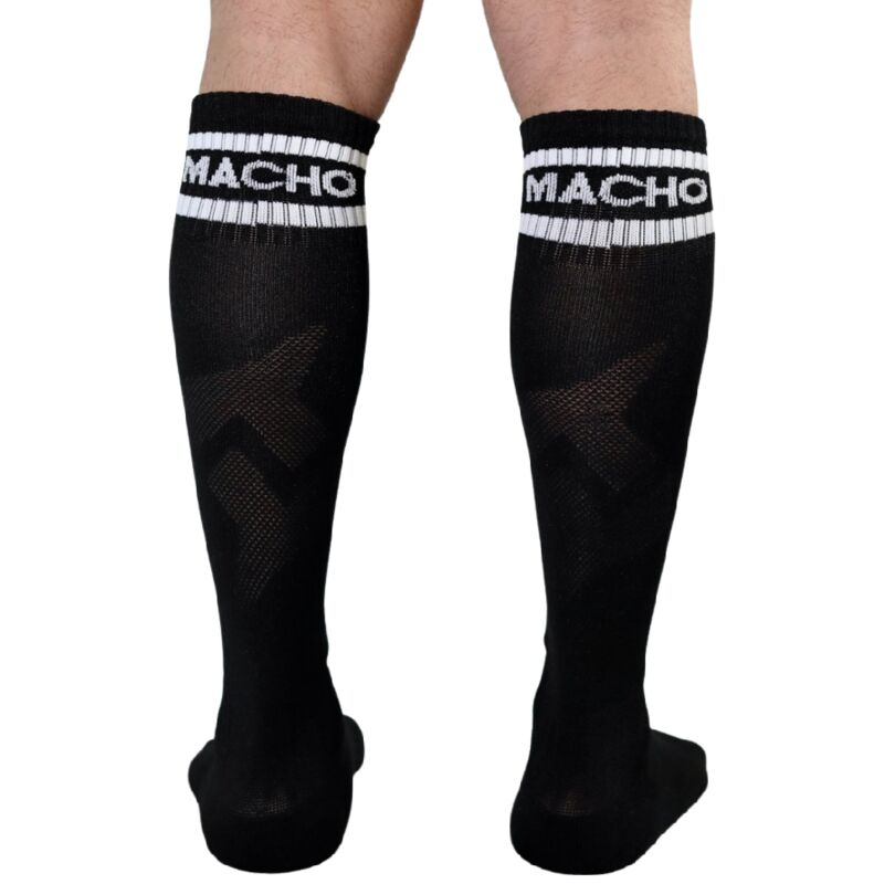 Macho Male Long Socks One Size - Black - UABDSM