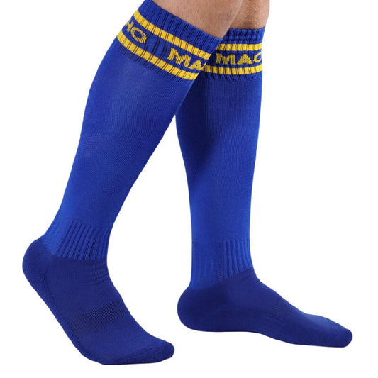 Macho Male Long Socks One Size - Blue - UABDSM