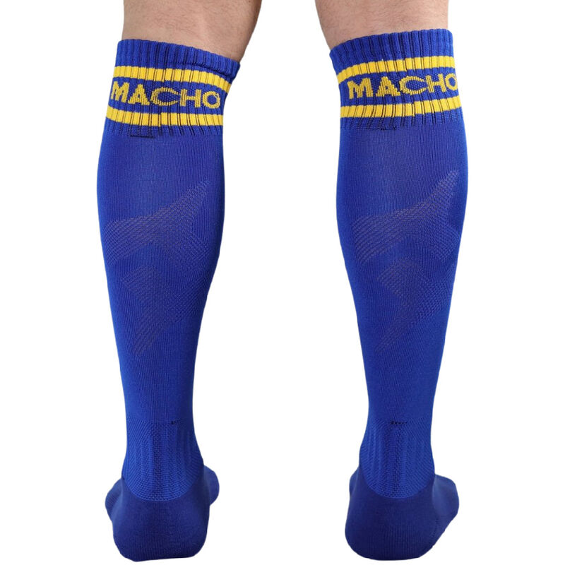 Macho Male Long Socks One Size - Blue - UABDSM