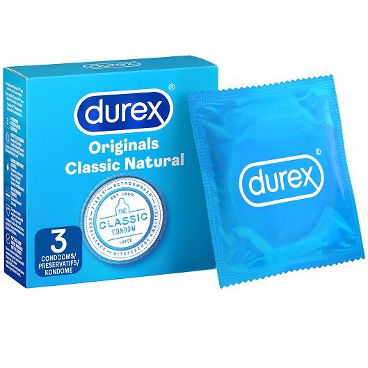 Durex Natural Classic  3 Units - UABDSM
