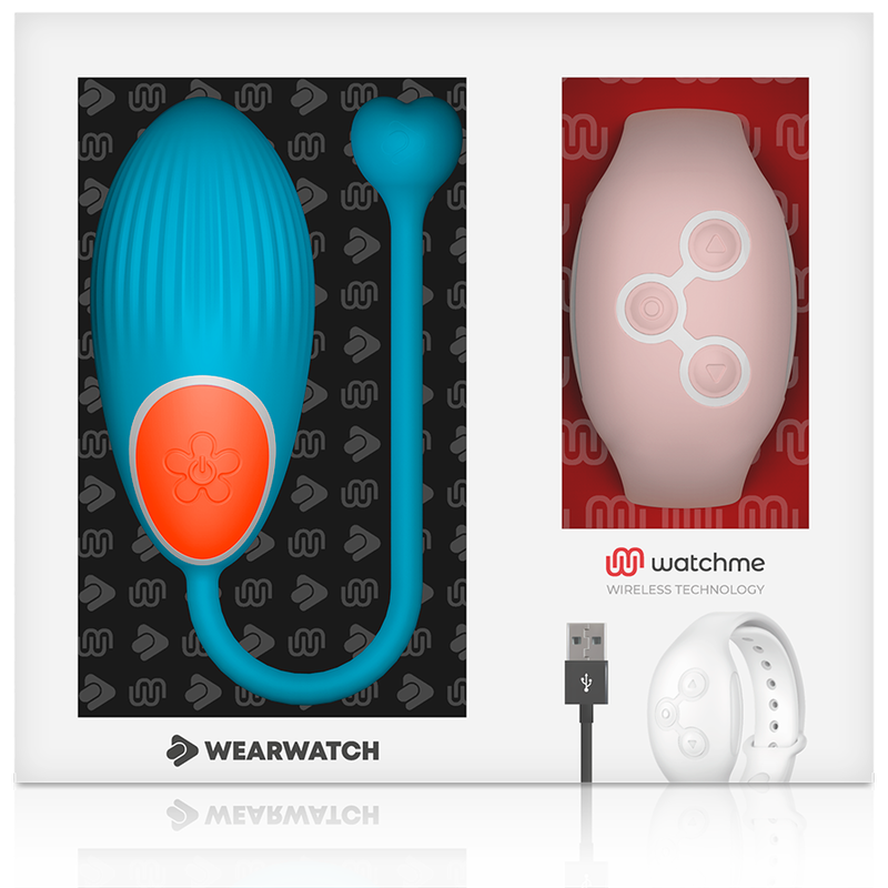 Wearwatch Egg Wireless Technology Watchme Blue / Pink - UABDSM
