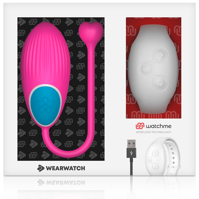 Wearwatch Egg Wireless Technology Watchme Fuchsia / Snowy - UABDSM
