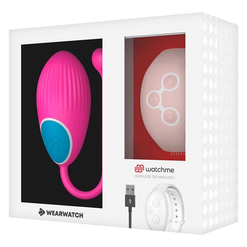 Wearwatch Egg Wireless Technology Watchme Fuchsia / Soft Pink - UABDSM